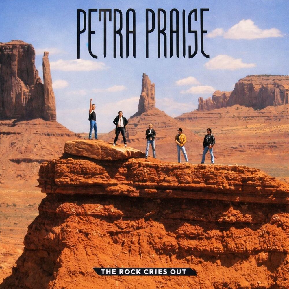 Petra Praise The Rock Cries Out Music CD Album 1989 Christian Rock Worship Used